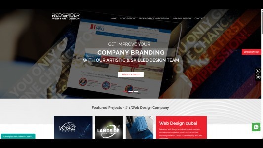 RedSpider Web & Art Design – Complete Digital Solutions in Dubai