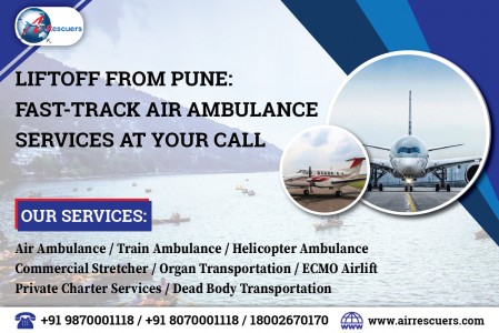 Liftoff from Pune: Fast-Track Air Ambulance Services at Your Call