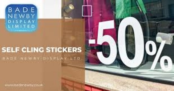 Boost Your Branding with Self Cling and Double Sided Stickers for Cars