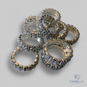 Rhinestone Braiding Bands for Horses | CanterCart