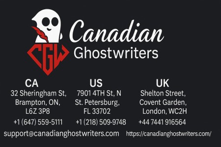  Are canadian ghostwriters experienced in business books?