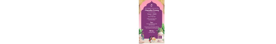 Annaprashan Invitation Card – Begin Your Baby’s First Meal Celebration with Elegance