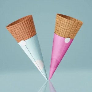 Custom Printed Ice Cream Cone Sleeves: Branding Meets Functionality