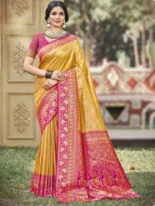 Gulbhahar Silk Blend Saree Are The Perfect Harmony