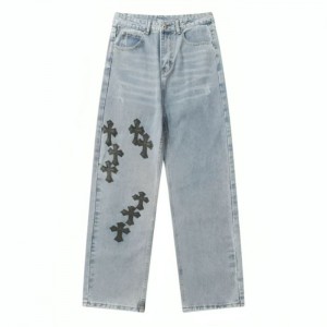 First Impressions of Cross Patch Chrome Hearts-Inspired Jeans: A Subculture Staple Reimagined