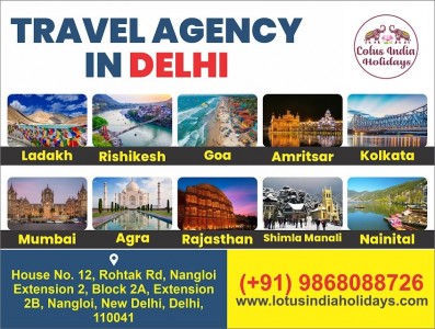 Best Travel Agency in Delhi for Lotus India Holidays