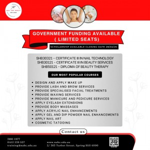 Why Choose the Diploma of Beauty Therapy Government Funded Program