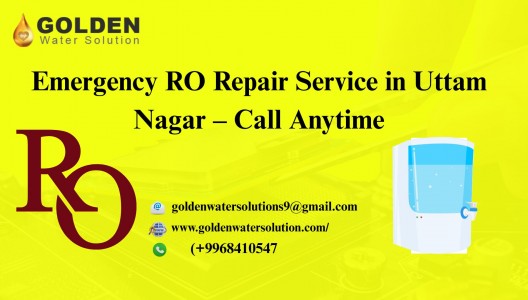 Emergency RO Repair Service in Uttam Nagar – Call Anytime