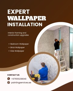 Luxury Wallpaper Installation Dubai – Professional Wall Styling Experts