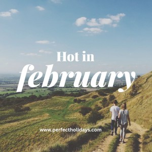 Which Country is Hot in February?