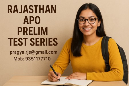 Rajasthan APO Prelim test series