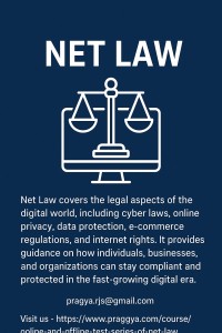 Net Law: Complete Guide to Legal Frameworks in the Digital Era