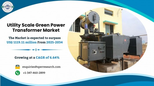 Utility Scale Green Power Transformer Market Share, Trends and Forecast 2034