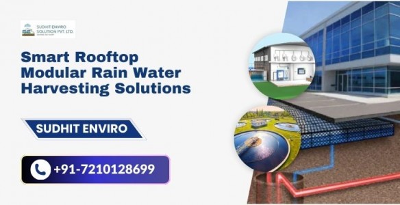 Smart Rooftop Modular Rain Water Harvesting Solutions