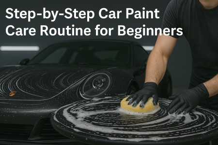 Step-by-Step Car Paint Care Routine for Beginners