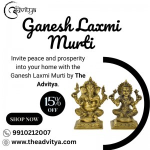 The History and Cultural Significance of Lakshmi and Ganesh Murti in Indian Homes