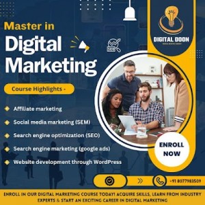The Digital Doon, a reputed digital marketing institute in Dehradun