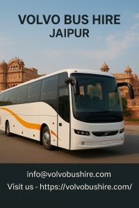 Volvo Bus Hire in Jaipur – Luxury & Comfortable Travel