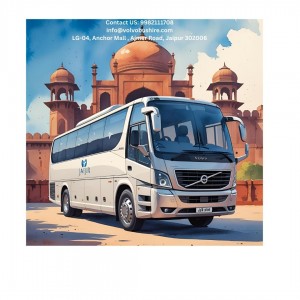 Luxury Volvo Bus hire Jaipur – Luxury Travel at Affordable Rates