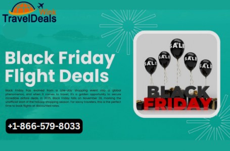 Black Friday Flight Deals 2025 | WinkTravelDeals | +1-866-579-8033