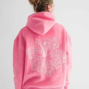 Everything You Should Know About the Popular Pink Palm Puff Hoodie